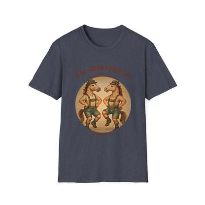 Oktoberfest Horse Dancer T Shirt Funny Bavarian Schuhplattler Tee Unisex Soft style T Shirt