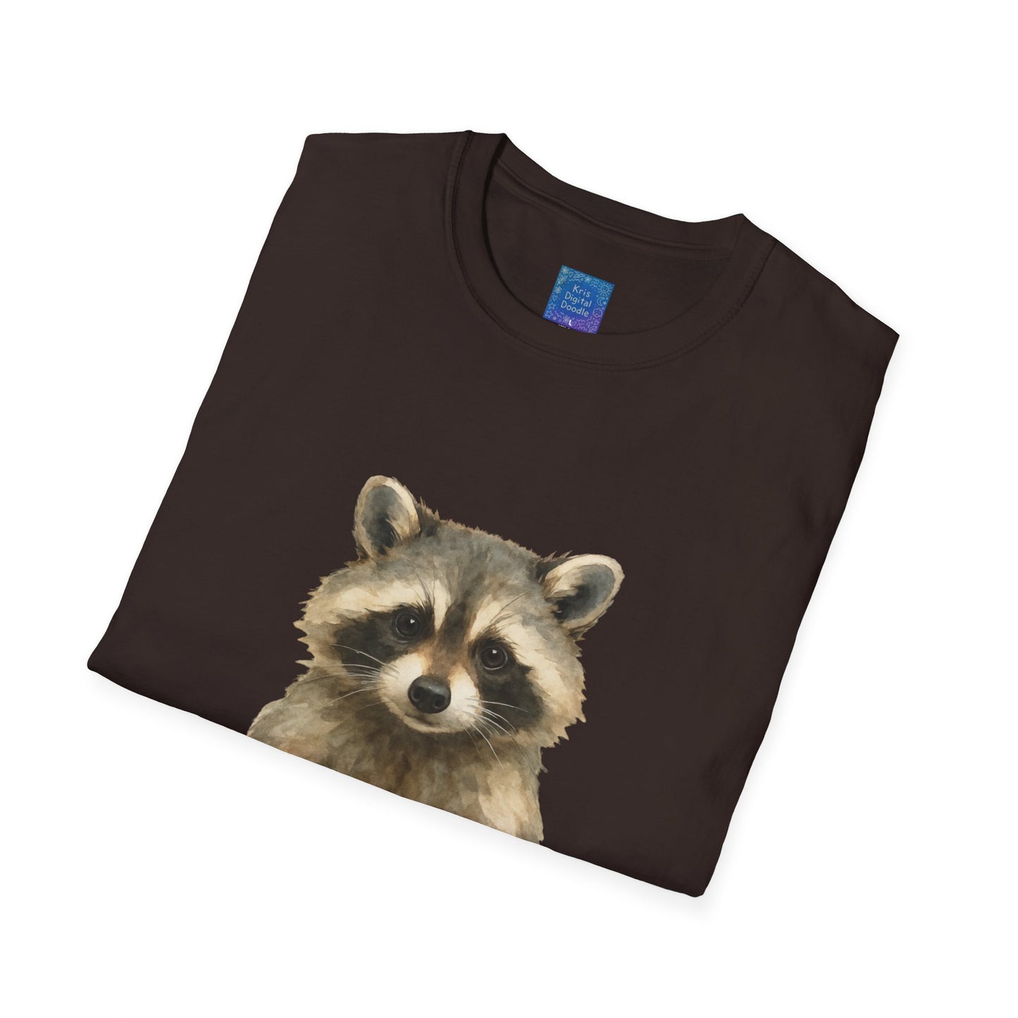 Watercolor Baby Raccoon T-Shirt (Personalize)  Cute Woodland Animal Tee