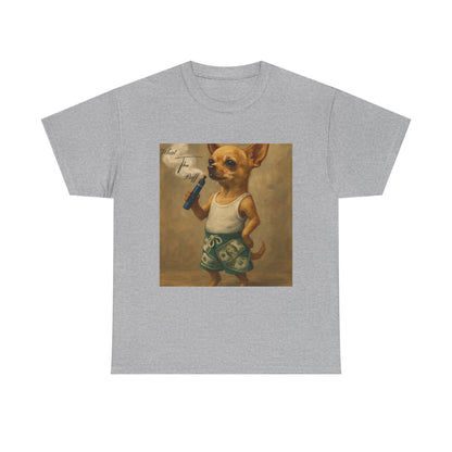 Urban What the Puff Chihuahua Streetwear Vape Graphic Tee
