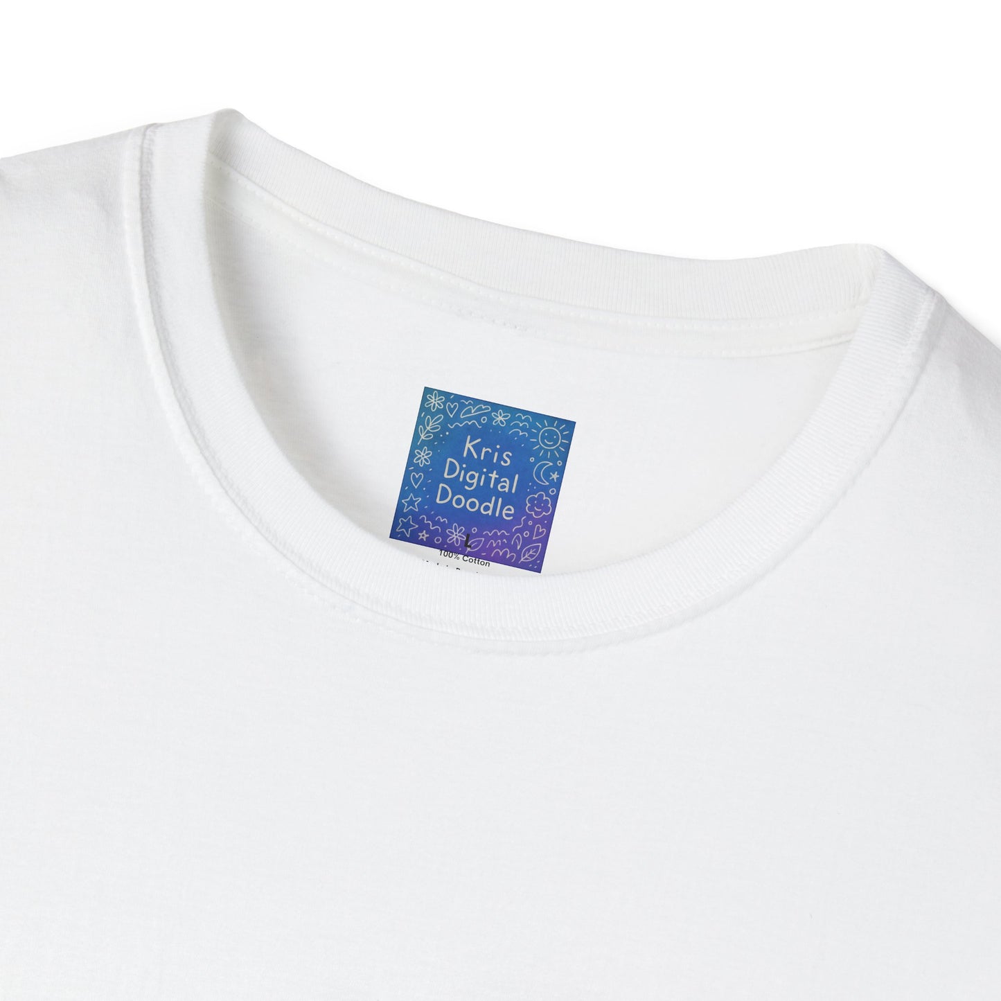 Colorful Abstract Blocks T-Shirt | Geometric Pattern, Bright Neon Artwork