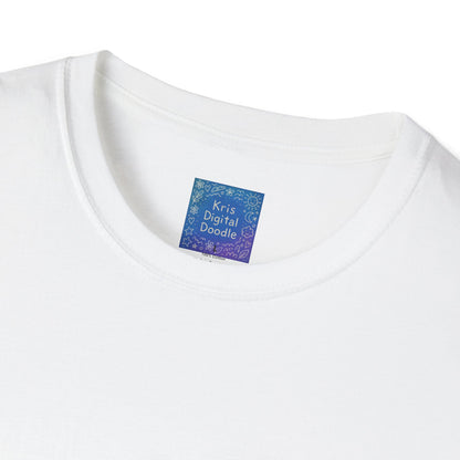 Colorful Abstract Blocks T-Shirt | Geometric Pattern, Bright Neon Artwork