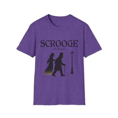 Scrooge the Musical Shirt Victorian Christmas Carol Theater Gift Tee Unisex Soft style T Shirt Personalize