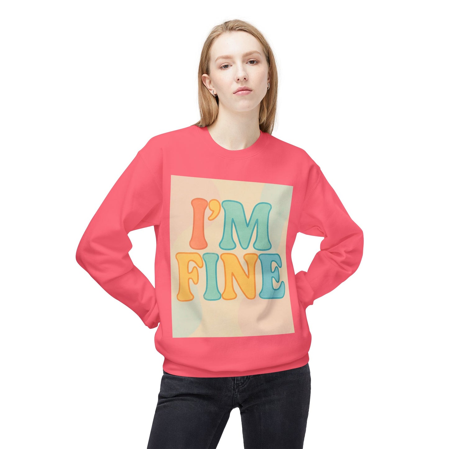 Retro Im Fine Sweatshirt