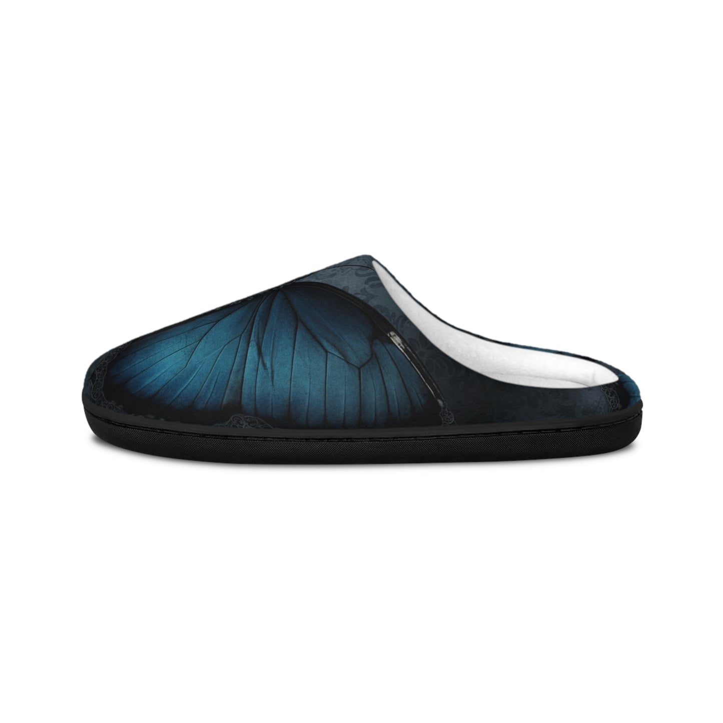 Butterfly Slippers (Gothic Blue Morpho)