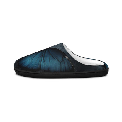 Butterfly Slippers (Gothic Blue Morpho)