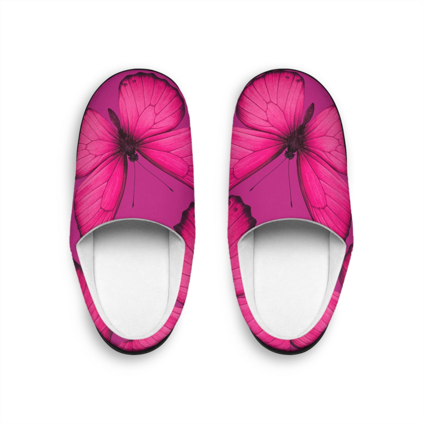 Copy of Pink Monarch Butterfly Slippers