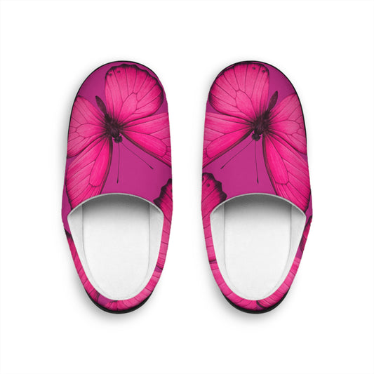 Copy of Pink Monarch Butterfly Slippers