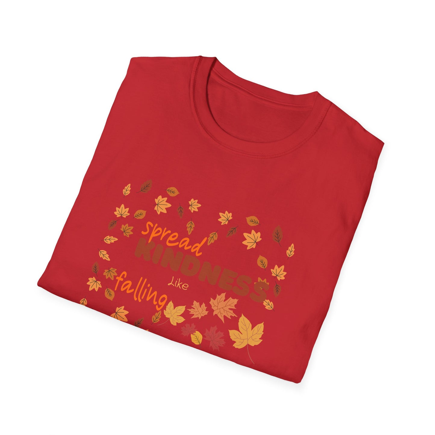 Spread Kindness Like Falling Leaves Autumn Shirt