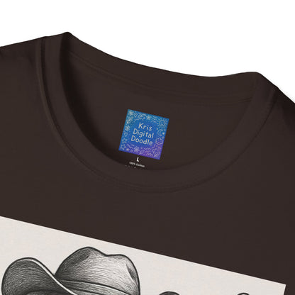 Cowboy Dog T-Shirt, Funny Western Desert Graphic Tee