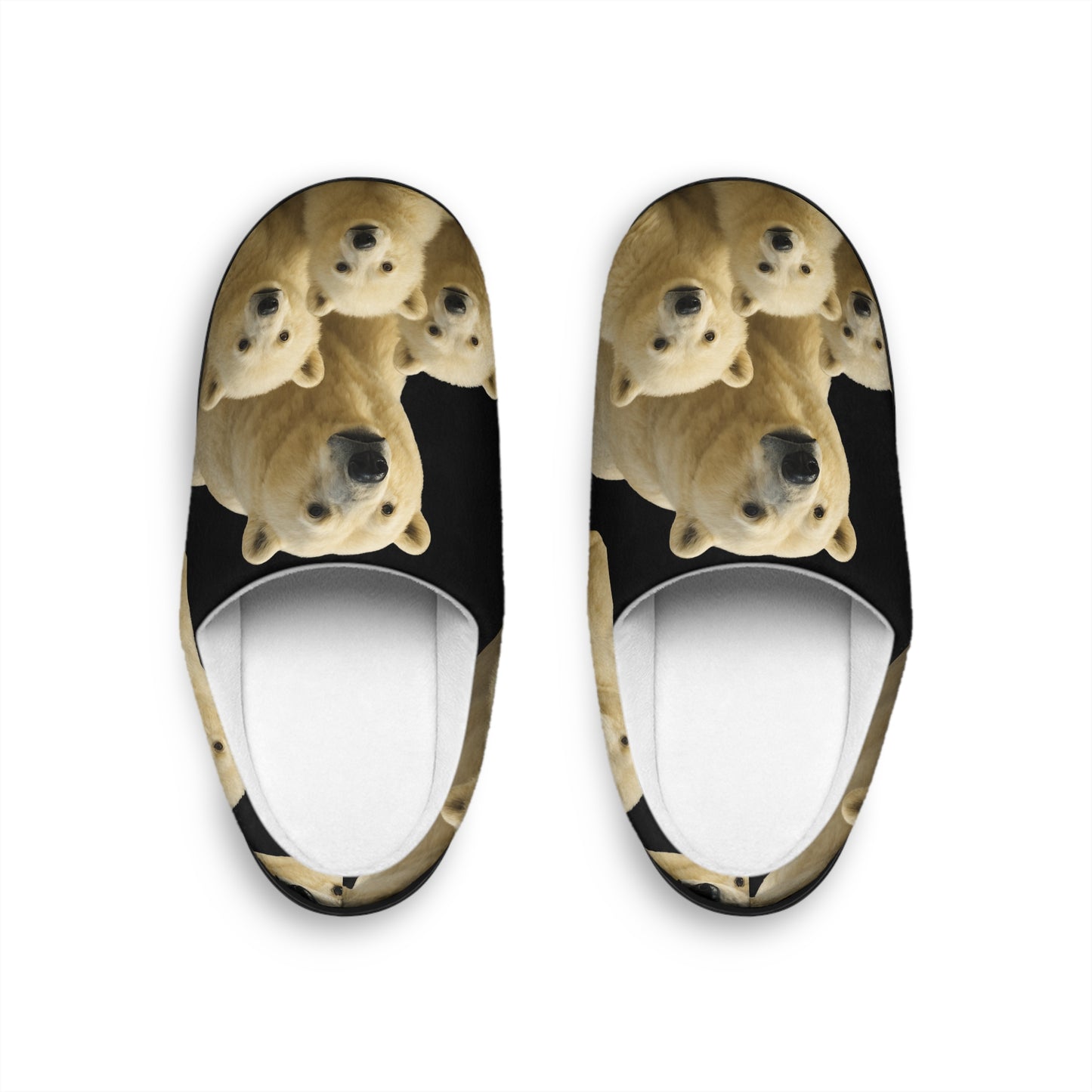 Polar Bear Family Slippers