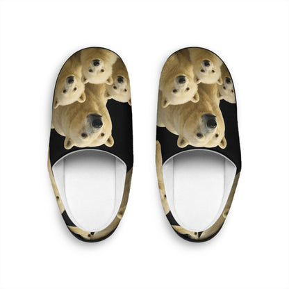 Polar Bear Family Slippers