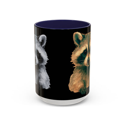 Watercolor Raccoon Mug | Accent Coffee Mug 11oz 15oz