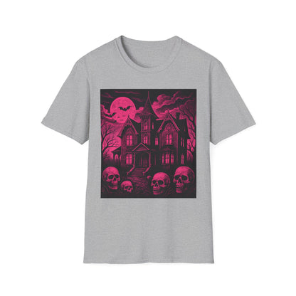 Gothic Spooky Halloween Skull Horror Tee T shirt