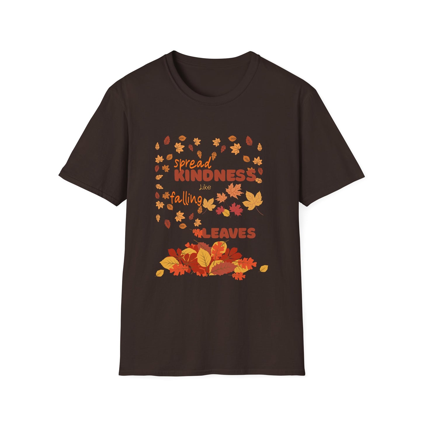Spread Kindness Like Falling Leaves Autumn Shirt