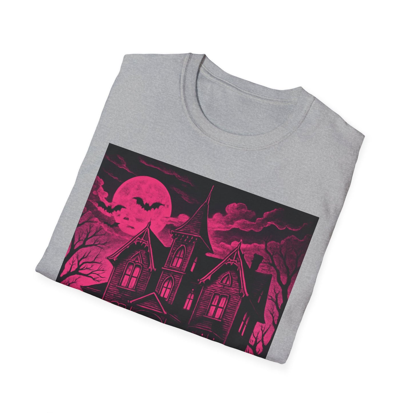 Gothic Spooky Halloween Skull Horror Tee T shirt