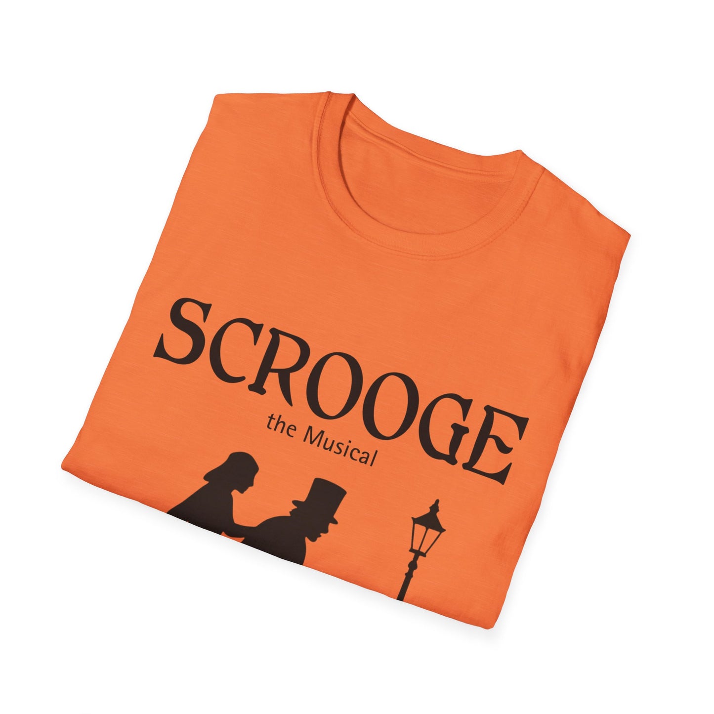 Scrooge the Musical Shirt Victorian Christmas Carol Theater Gift Tee Unisex Soft style T Shirt Personalize