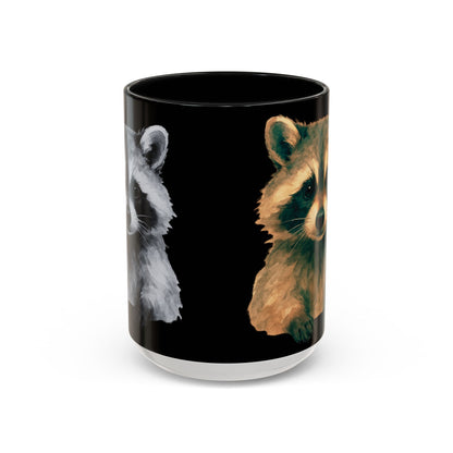 Watercolor Raccoon Mug | Accent Coffee Mug 11oz 15oz