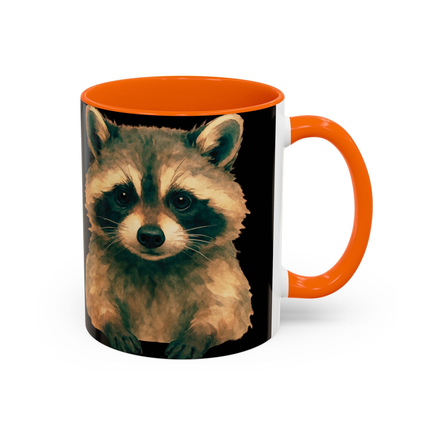Watercolor Raccoon Mug | Accent Coffee Mug 11oz 15oz