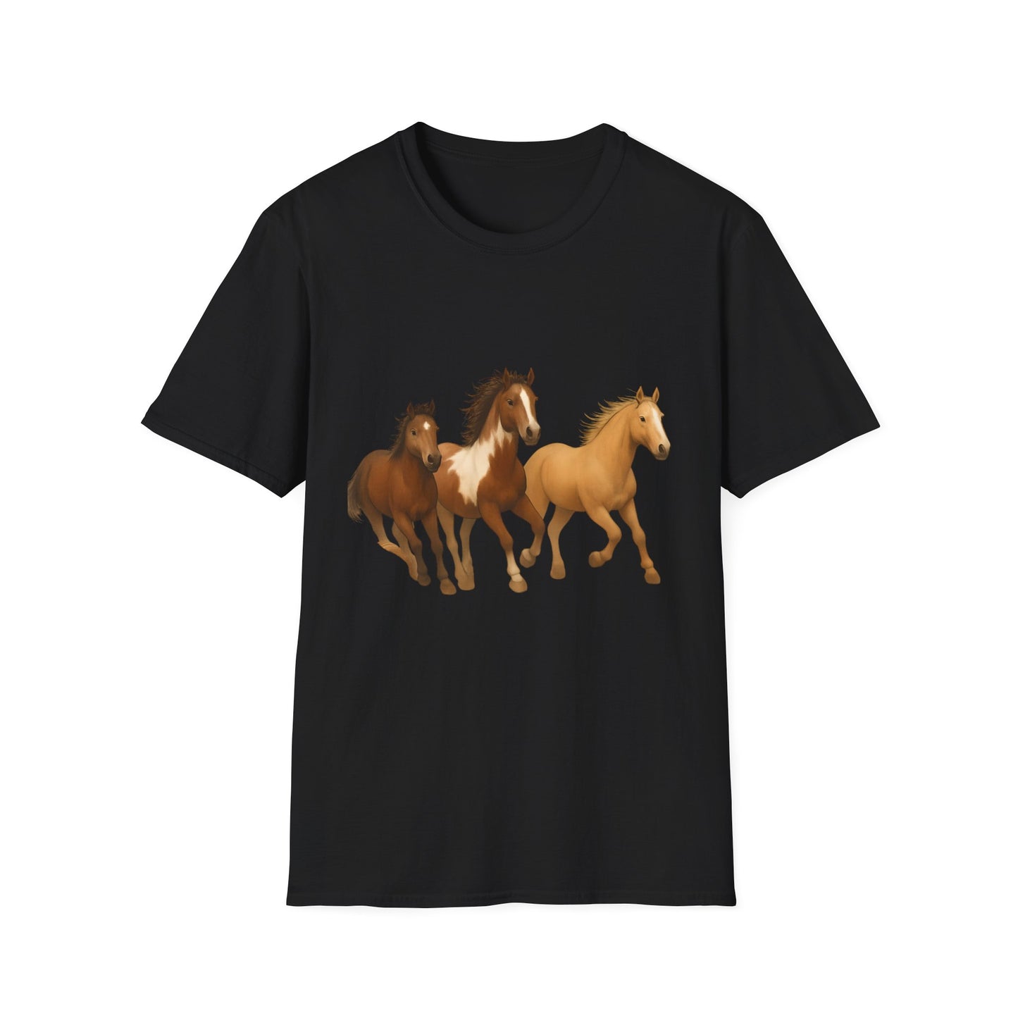 Galloping Into Adventure Country Horse Unisex T-Shirt, Galloping Horse Tee, Horse Lover Gift, Equestrian Shirt, Horseback Riding Top
