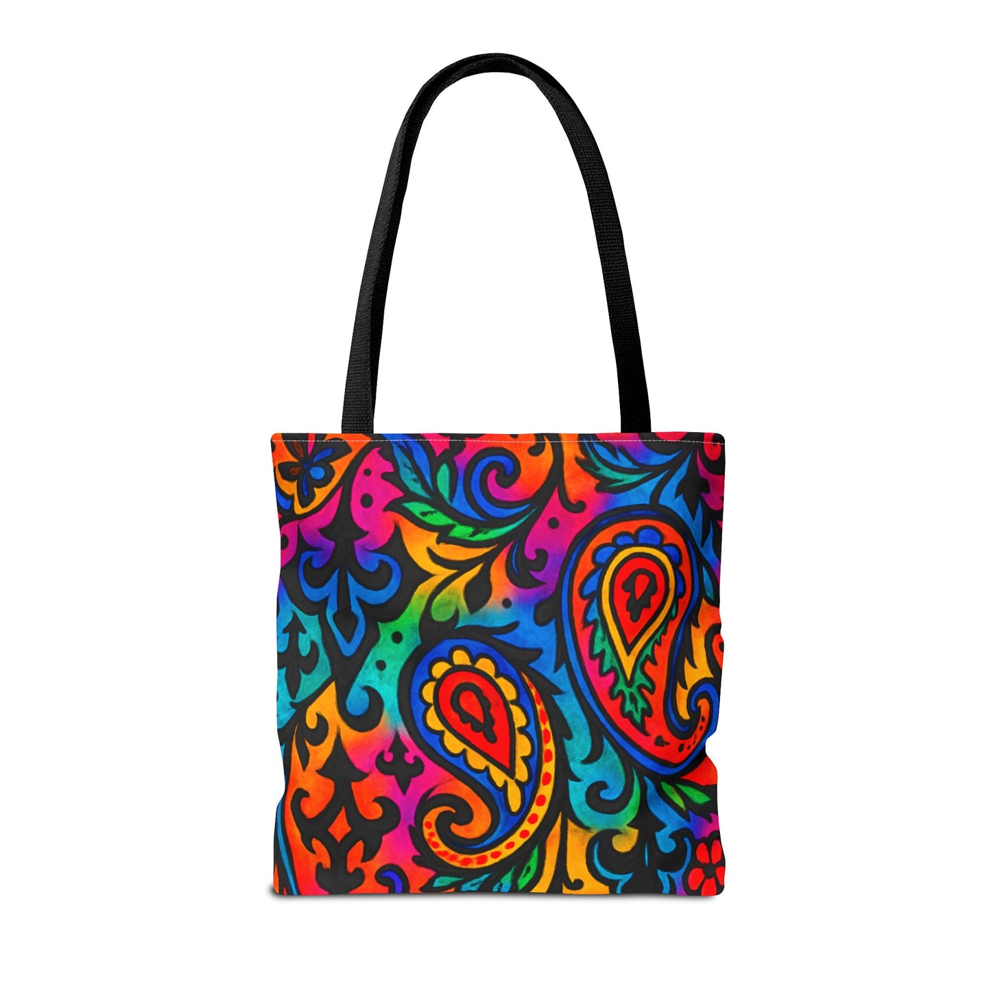 Colorful Paisley Tote Bag