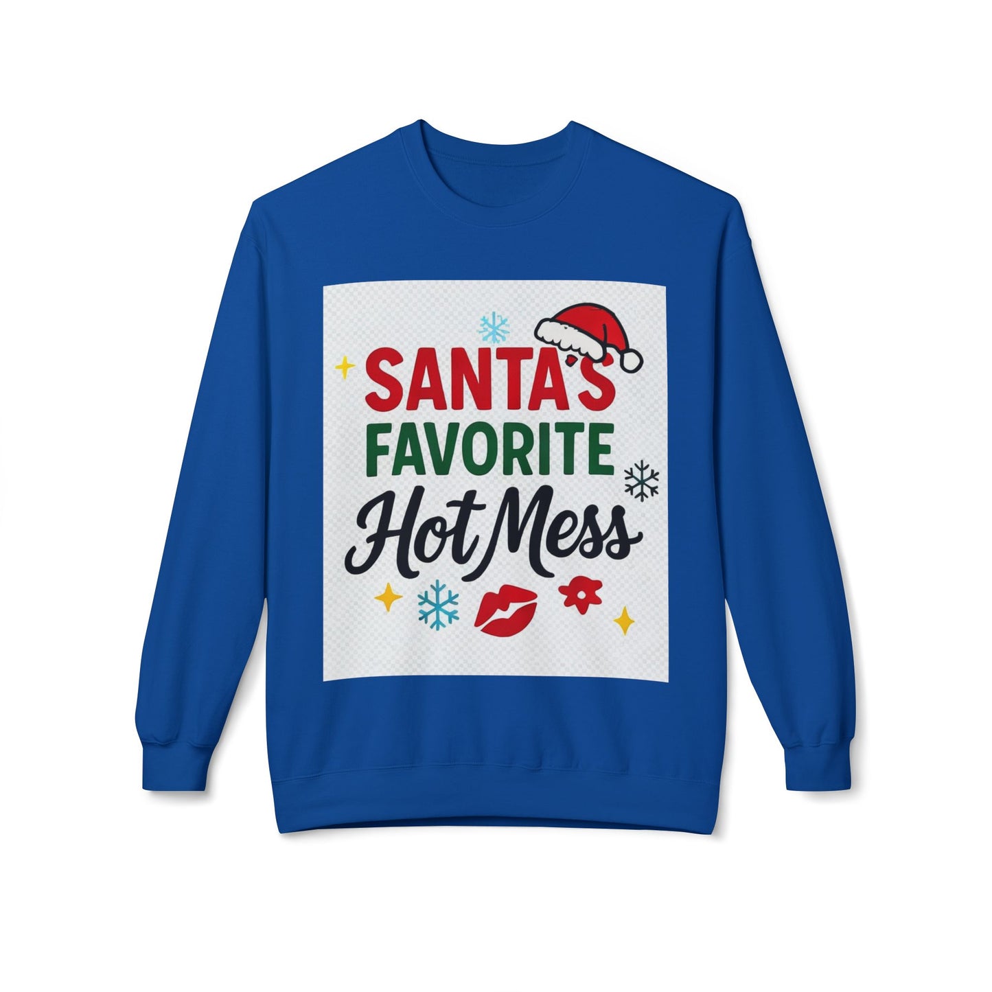 Santas Favorite Hot Mess Christmas Sweatshirt