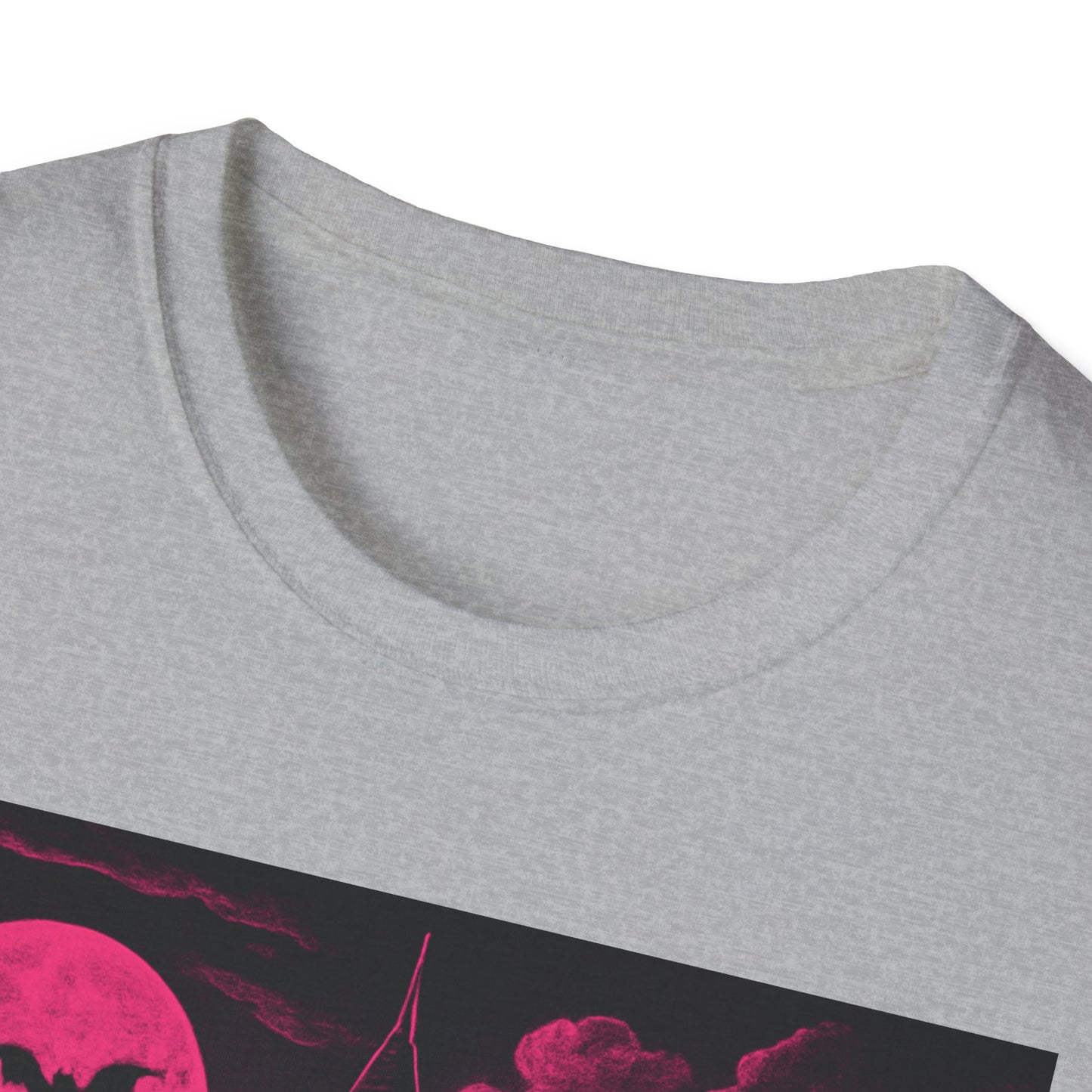 Gothic Spooky Halloween Skull Horror Tee T shirt