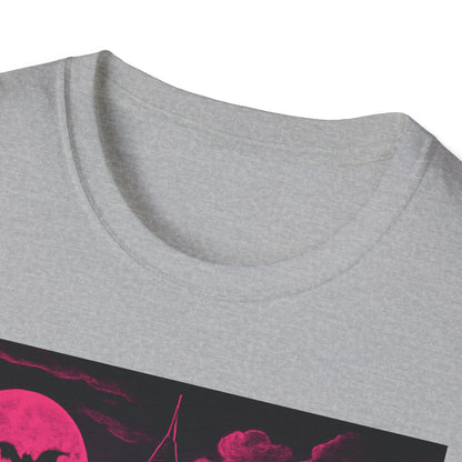 Gothic Spooky Halloween Skull Horror Tee T shirt