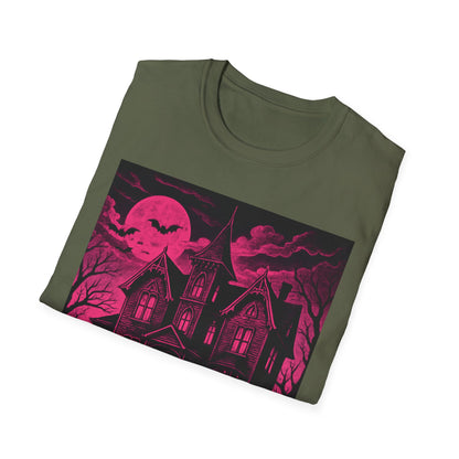 Gothic Spooky Halloween Skull Horror Tee T shirt