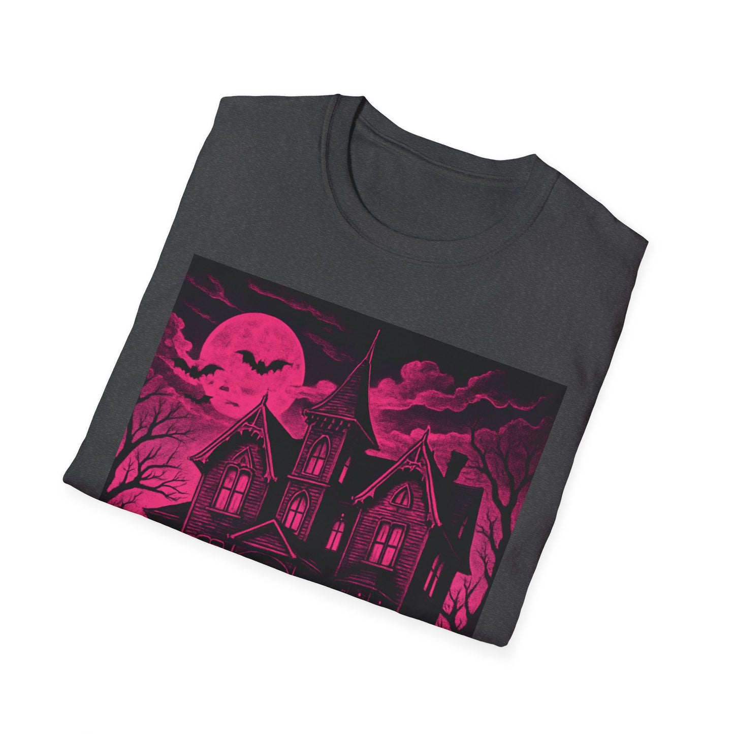 Gothic Spooky Halloween Skull Horror Tee T shirt