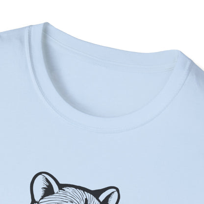 Cowboy Raccoon Graphic Tee Western Country Animal Shirt
