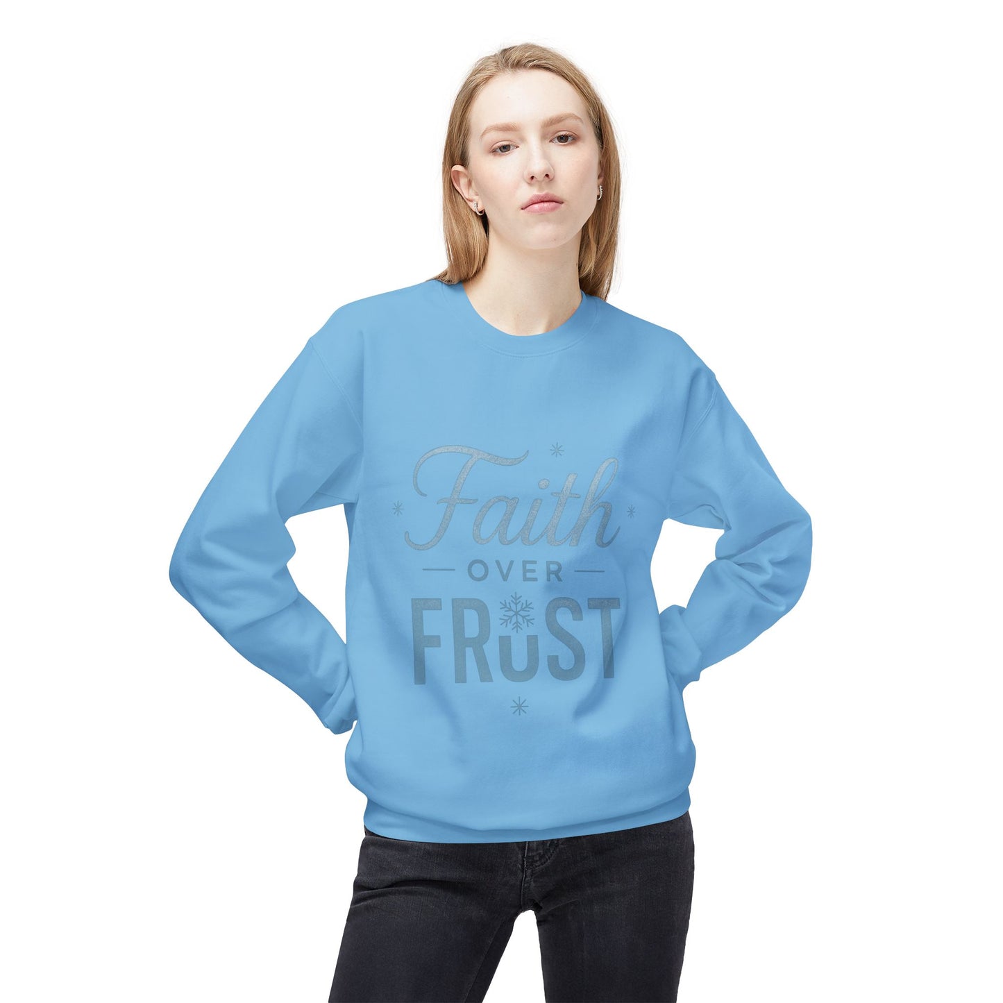 Faith Over Frost Sweatshirt