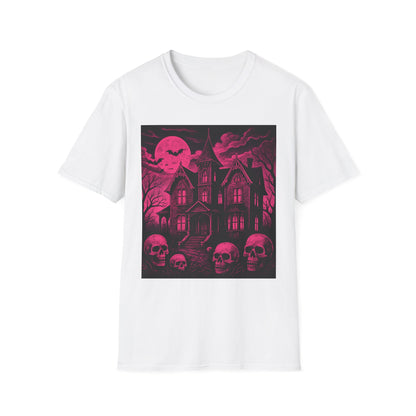 Gothic Spooky Halloween Skull Horror Tee T shirt