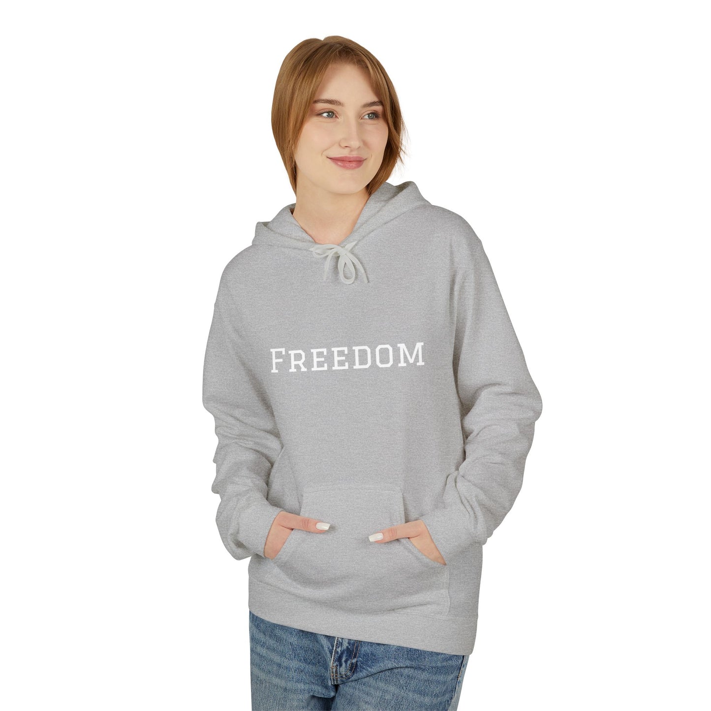 Freedom Hoodie Patriotic USA Sweatshirt with Bold Vintage Design