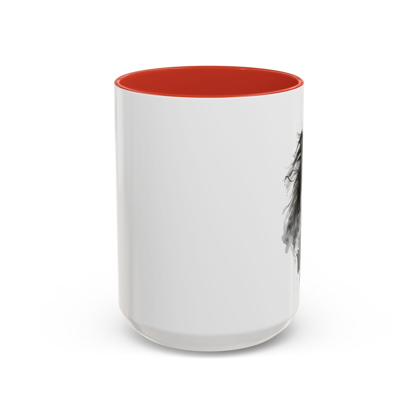 Black Horse Coffee Mug Western Cowboy Horse Art Cup