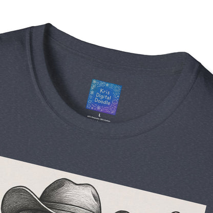 Cowboy Dog T-Shirt, Funny Western Desert Graphic Tee